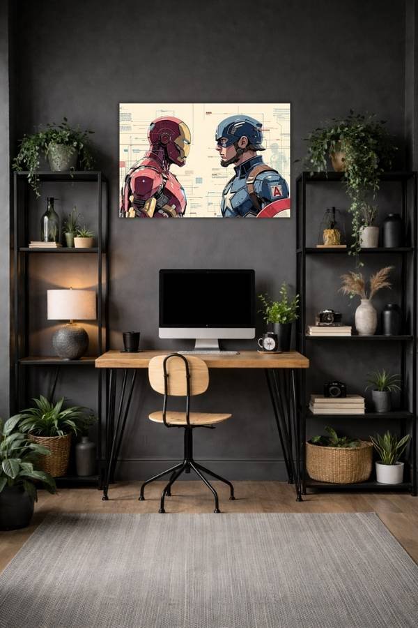Marvels metal poster wall art in Pakistan