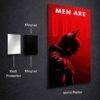 Men Are Brave metal poster wall art in Pakistan