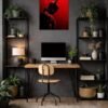 Men Are Brave metal poster wall art in Pakistan