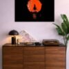 Mikasa Ackerman metal poster wall art in Pakistan