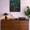 Mosaic Art metal poster wall art in Pakistan