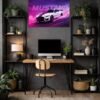 Mustang metal poster wall art in Pakistan