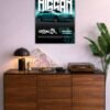 Nissan Skyline metal poster wall art in Pakistan