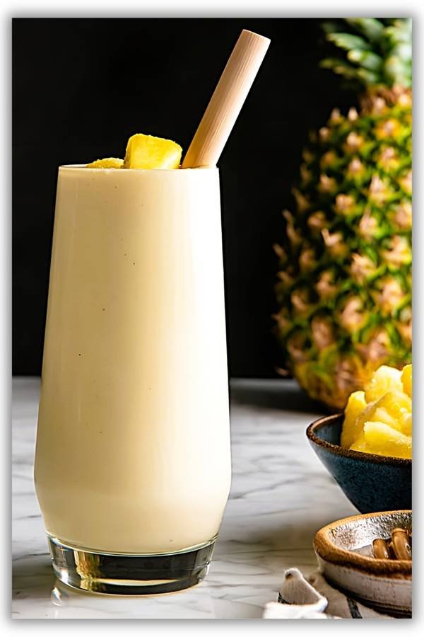 Pineapple Smoothie metal poster wall art in Pakistan