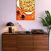 Pizza metal poster wall art in Pakistan