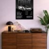 Porsche 911 Gt2 Rs metal poster wall art in Pakistan