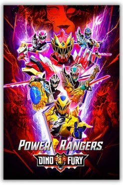 Power Rangers metal poster wall art in Pakistan