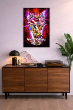 Power Rangers metal poster wall art in Pakistan