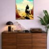 Red Dead Redemption 2 metal poster wall art in Pakistan