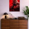 Red Hulk metal poster wall art in Pakistan