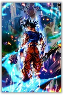 Son Goku metal poster wall art in Pakistan