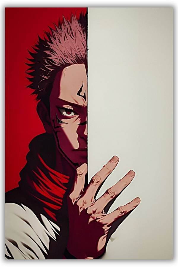 Sukuna metal poster wall art in Pakistan