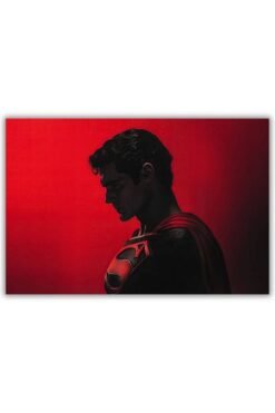 Superman metal poster wall art in Pakistan