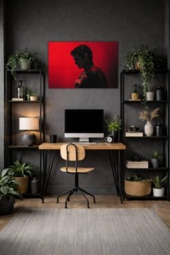 Superman metal poster wall art in Pakistan