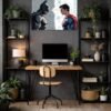 Superman And Batman metal poster wall art in Pakistan