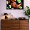 Tandoori Chicken metal poster wall art in Pakistan