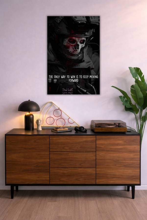 The Way To Win metal poster wall art in Pakistan