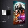 The Witcher metal poster wall art in Pakistan