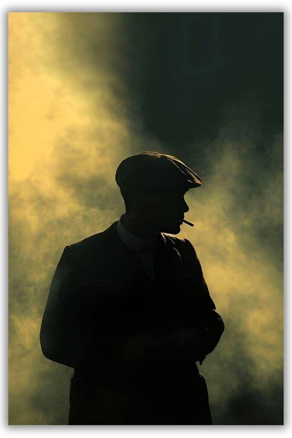 Thomas Shelby metal poster wall art in Pakistan