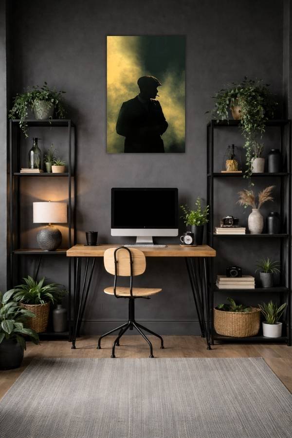 Thomas Shelby metal poster wall art in Pakistan