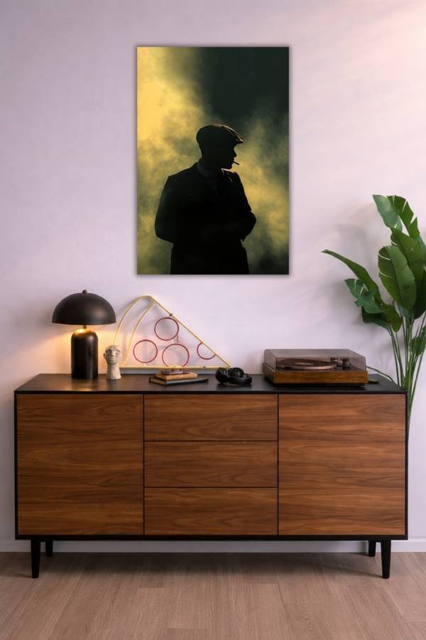 Thomas Shelby metal poster wall art in Pakistan