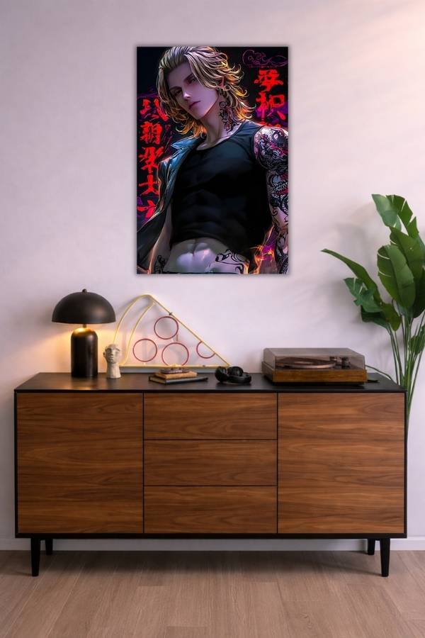 Tokyo Revengers metal poster wall art in Pakistan