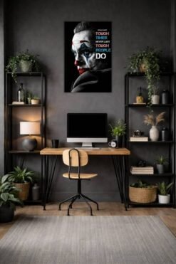 Tough Time metal poster wall art in Pakistan