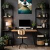 Tranquil Tones metal poster wall art in Pakistan
