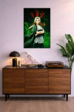 Tsunade metal poster wall art in Pakistan