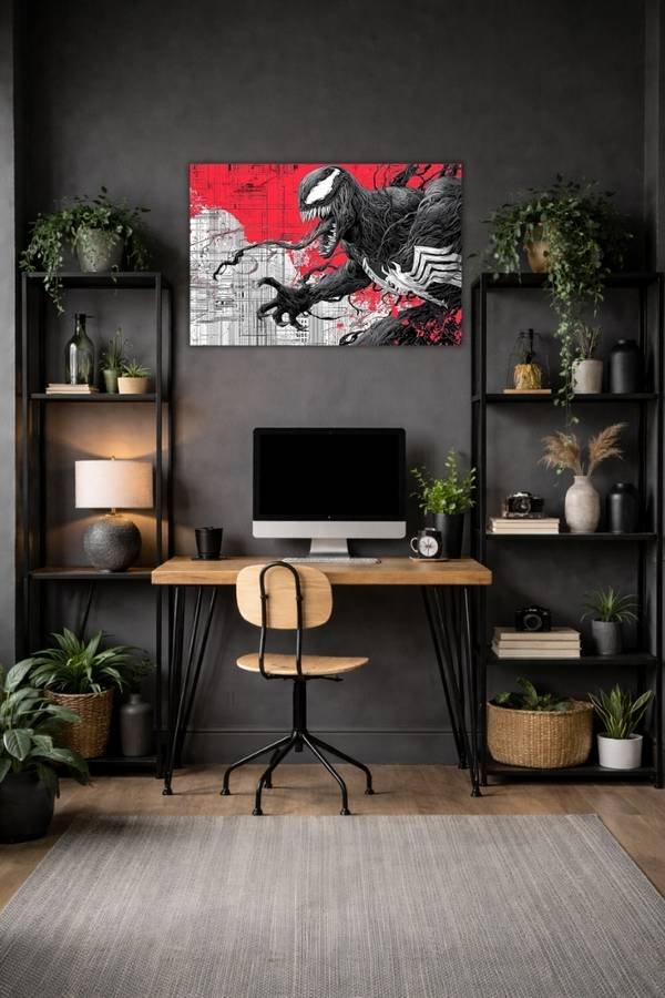 Venom metal poster wall art in Pakistan