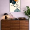 Vihara Sakura metal poster wall art in Pakistan