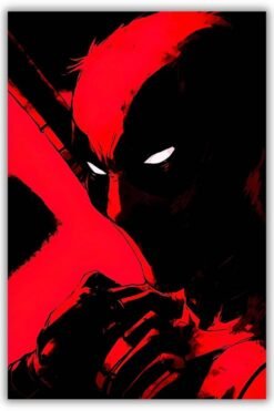 Wolverine metal poster wall art in Pakistan