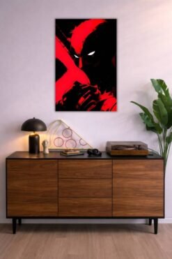Wolverine metal poster wall art in Pakistan