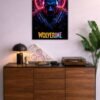 Wolverine metal poster wall art in Pakistan
