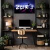 Zoro metal poster wall art in Pakistan