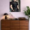 Sasuke Uchiha metal poster wall art in Pakistan