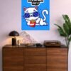 What Are You Looking At metal poster wall art in Pakistan