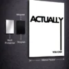 Actually You Can metal posters motivation quotes posters wall art in Pakistan