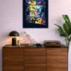 Anime Legends In Pop Art metal posters anime posters wall art in Pakistan