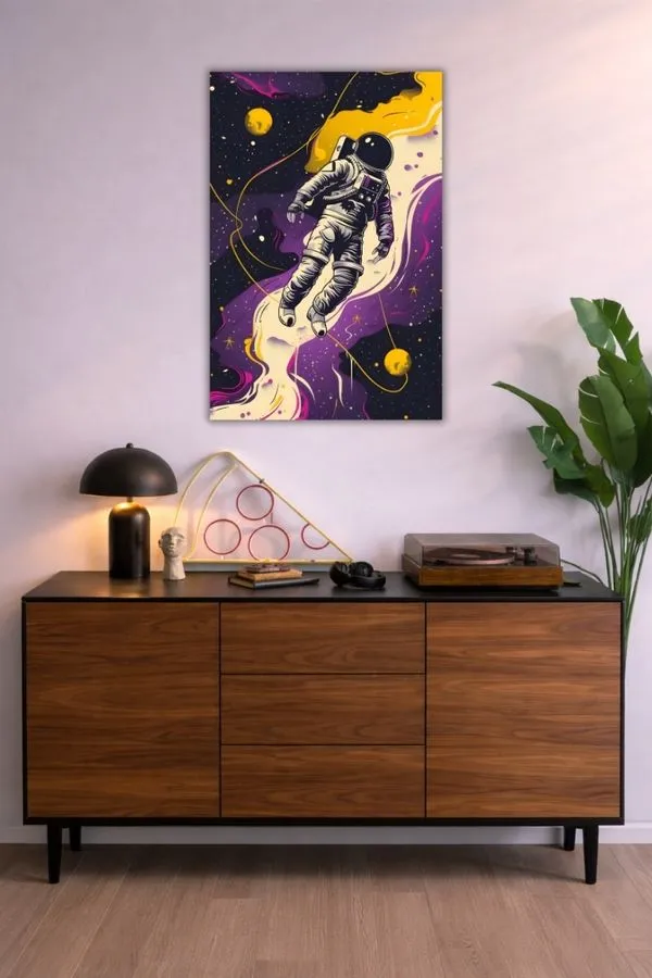 Astronaut Poster metal posters space & cosmos posters wall art in Pakistan