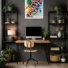 Allah Ho Noor Us Samawati Wal Ard metal posters arabic calligraphy wall art in Pakistan
