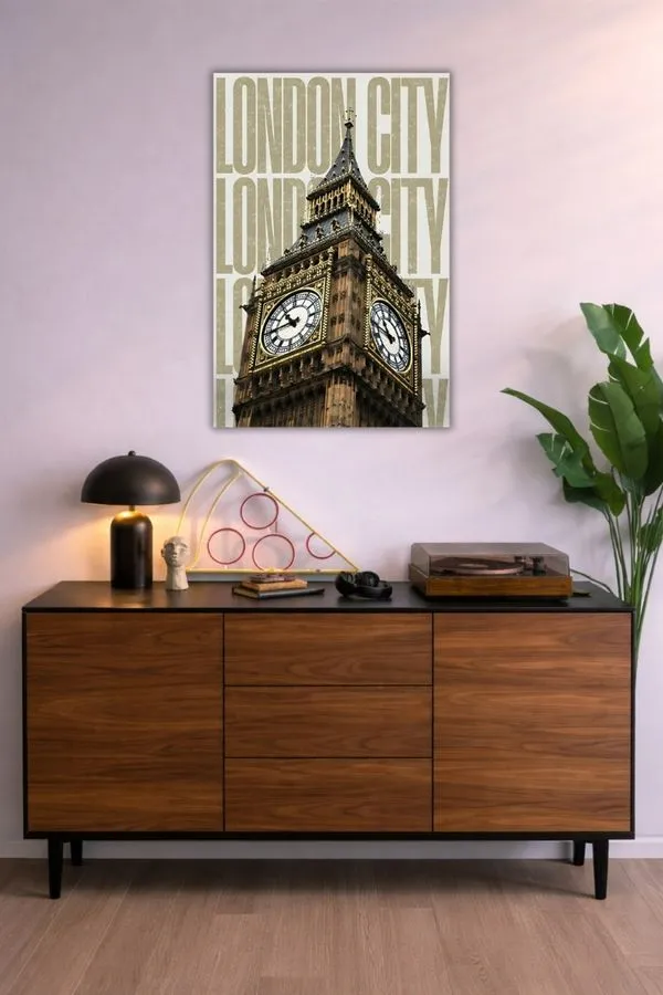 Big Ben metal posters cityscapes poster wall art in Pakistan