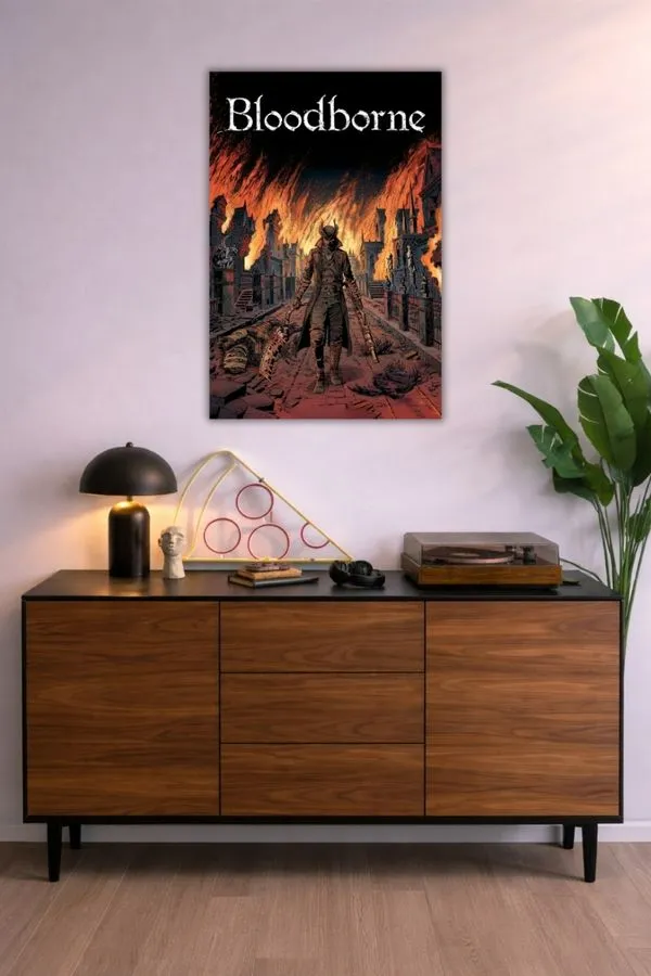 Blood Borne metal posters movie & series posters wall art in Pakistan