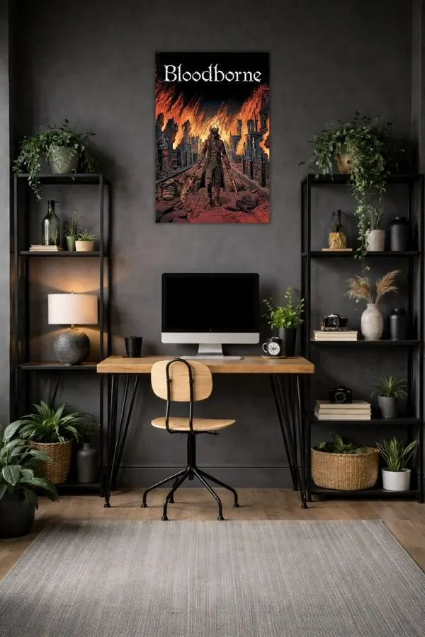 Blood Borne metal posters movie & series posters wall art in Pakistan