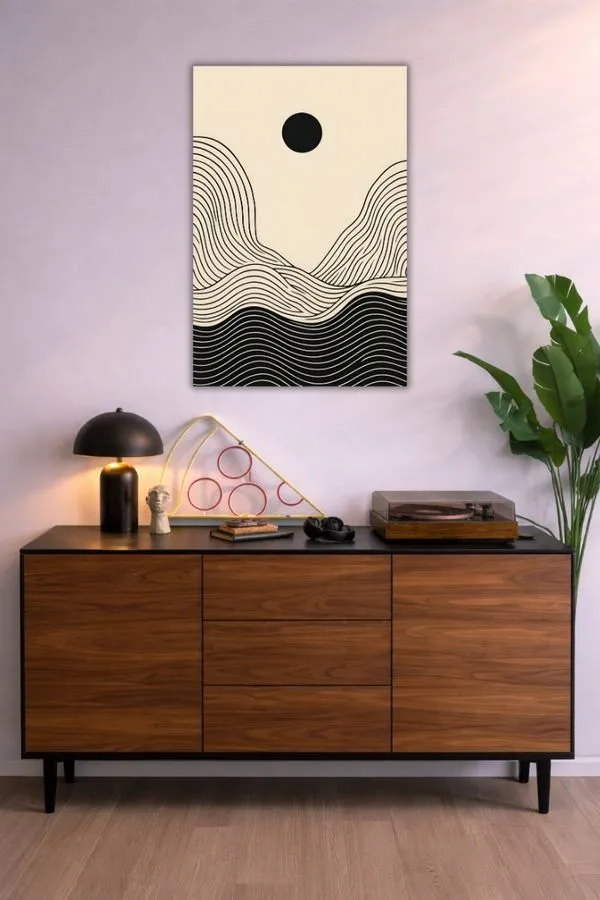 Boho Sunset Collection #1 metal posters abstract artwork wall art in Pakistan