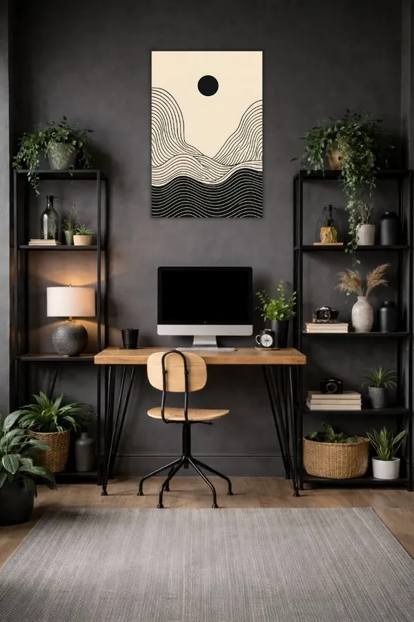 Boho Sunset Collection #1 metal posters abstract artwork wall art in Pakistan