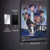 BTS metal posters singers posters wall art in Pakistan