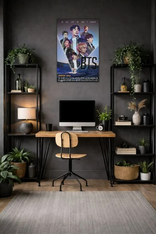 BTS metal posters singers posters wall art in Pakistan