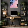 California Palm metal posters landscape posters wall art in Pakistan