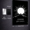 Choose Joy Daily metal posters motivation quotes posters wall art in Pakistan